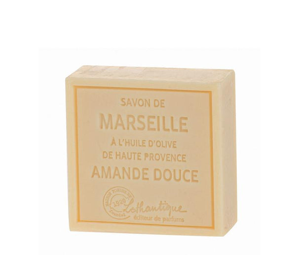 Savon de Marseille Sweet Almond 100g Soap - Belle De Provence