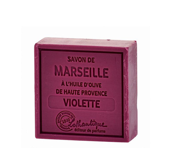 Savon de Marseille Violet Bar Soap - Belle De Provence