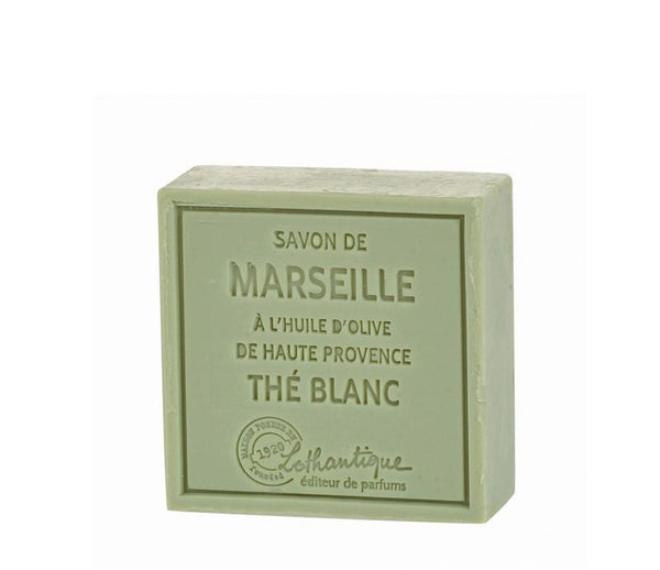 Savon de Marseille White Tea 100g Soap - Belle De Provence