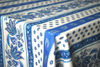 Le Cluny - Tablecloth Lisa Blue & White - Belle De Provence