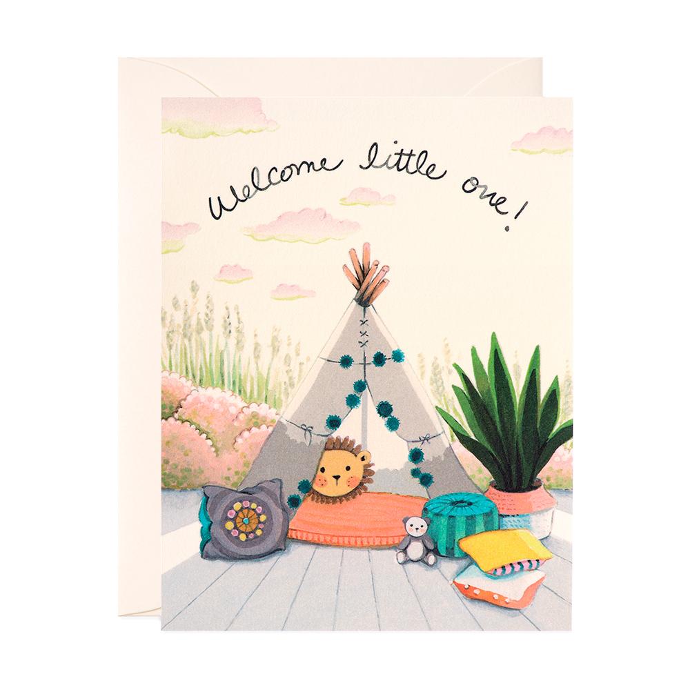 Welcome Little One Card - Belle De Provence