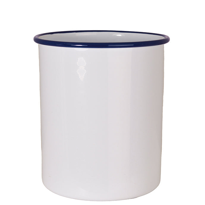 White & Blue Beaker