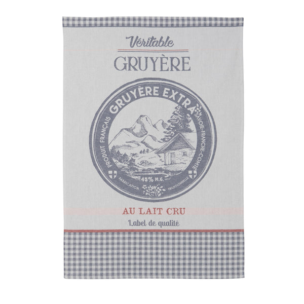 Veritable Gruyère Tea Towel - Belle De Provence