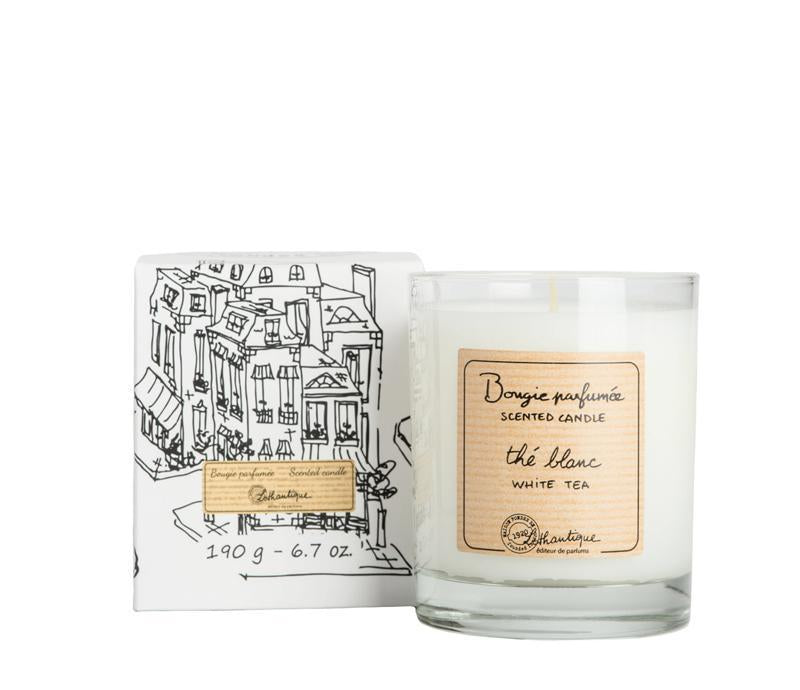 Authentique White Tea Scented Candle - Belle De Provence