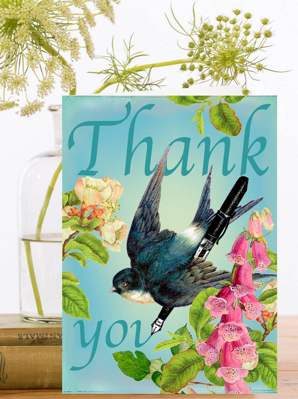 Bird Thank You Card