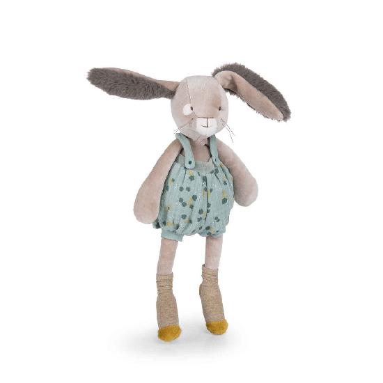 Trois Petits Lapins - Sage Rabbit Soft Toy