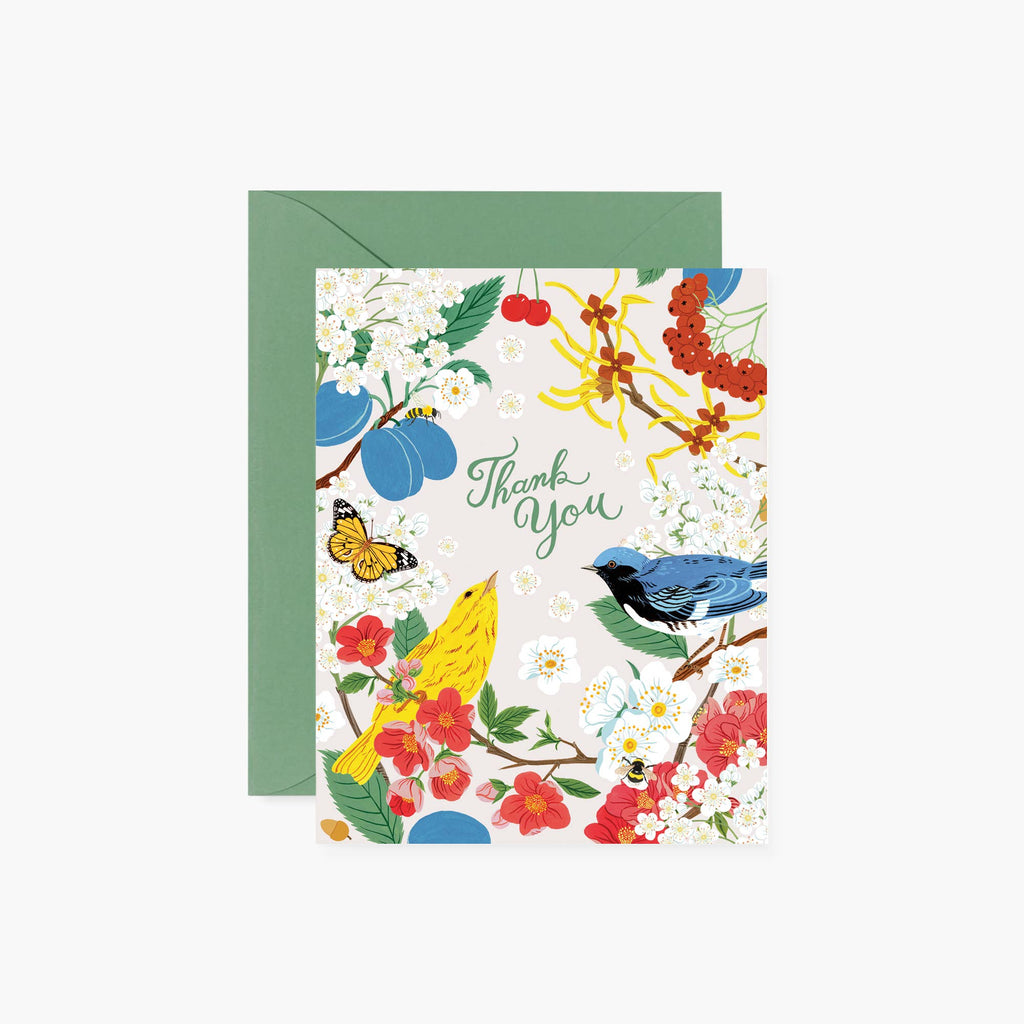 Tree Chatter Thank You Card