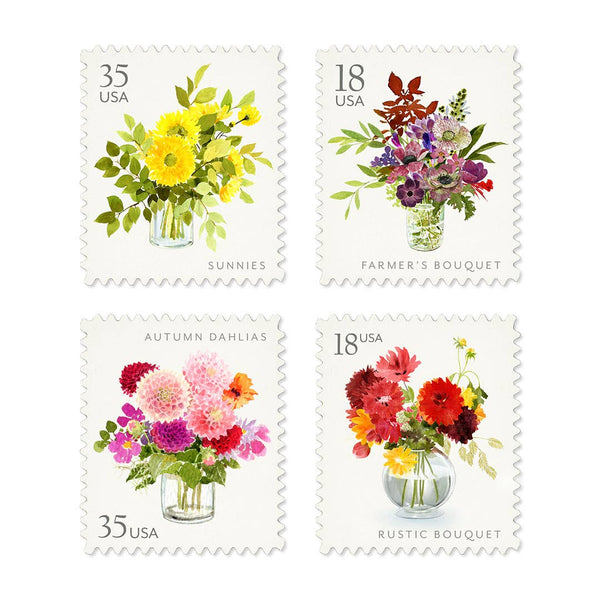 Garden Bouquets - Decorative Labels - Flowers