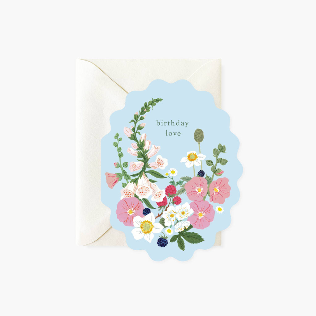 Flora Birthday Love Card