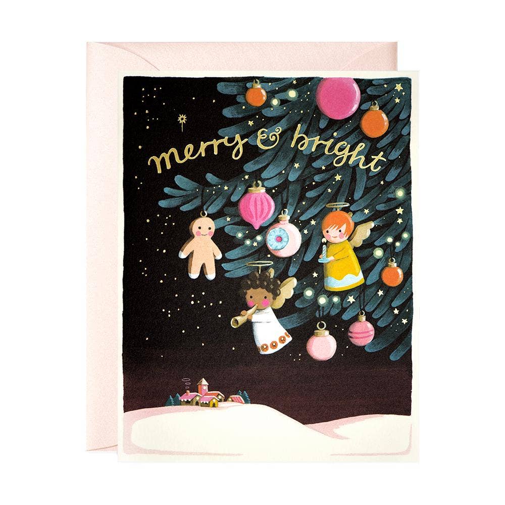 Angel Ornaments Card