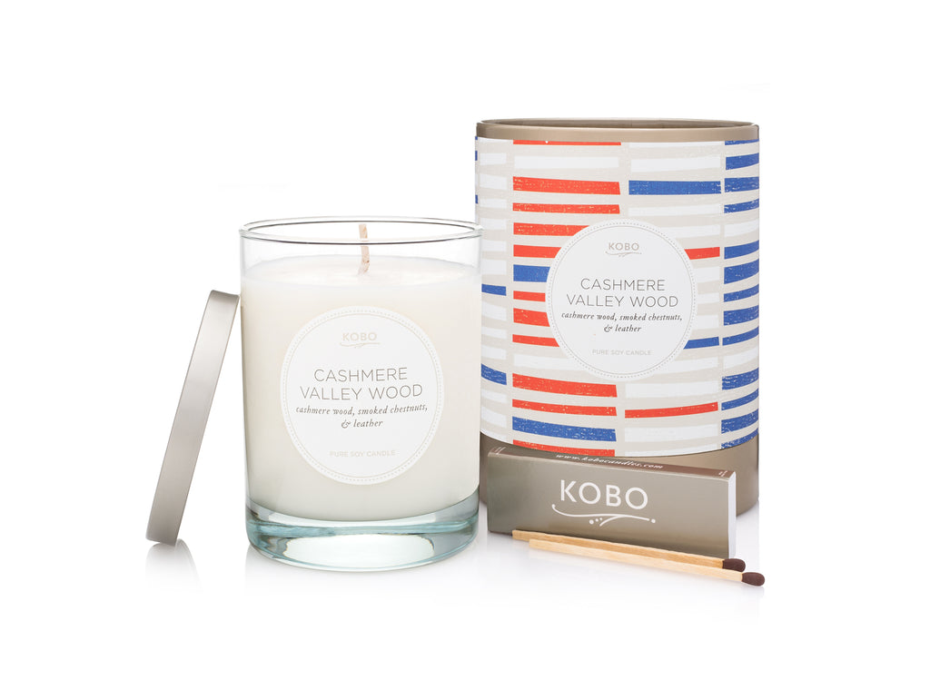Cashmere Valley Wood Scented Candle - Belle De Provence