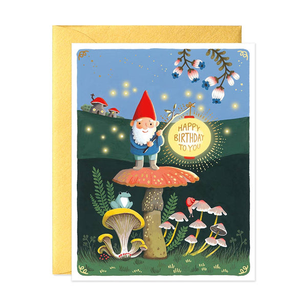 Gnome Birthday Card