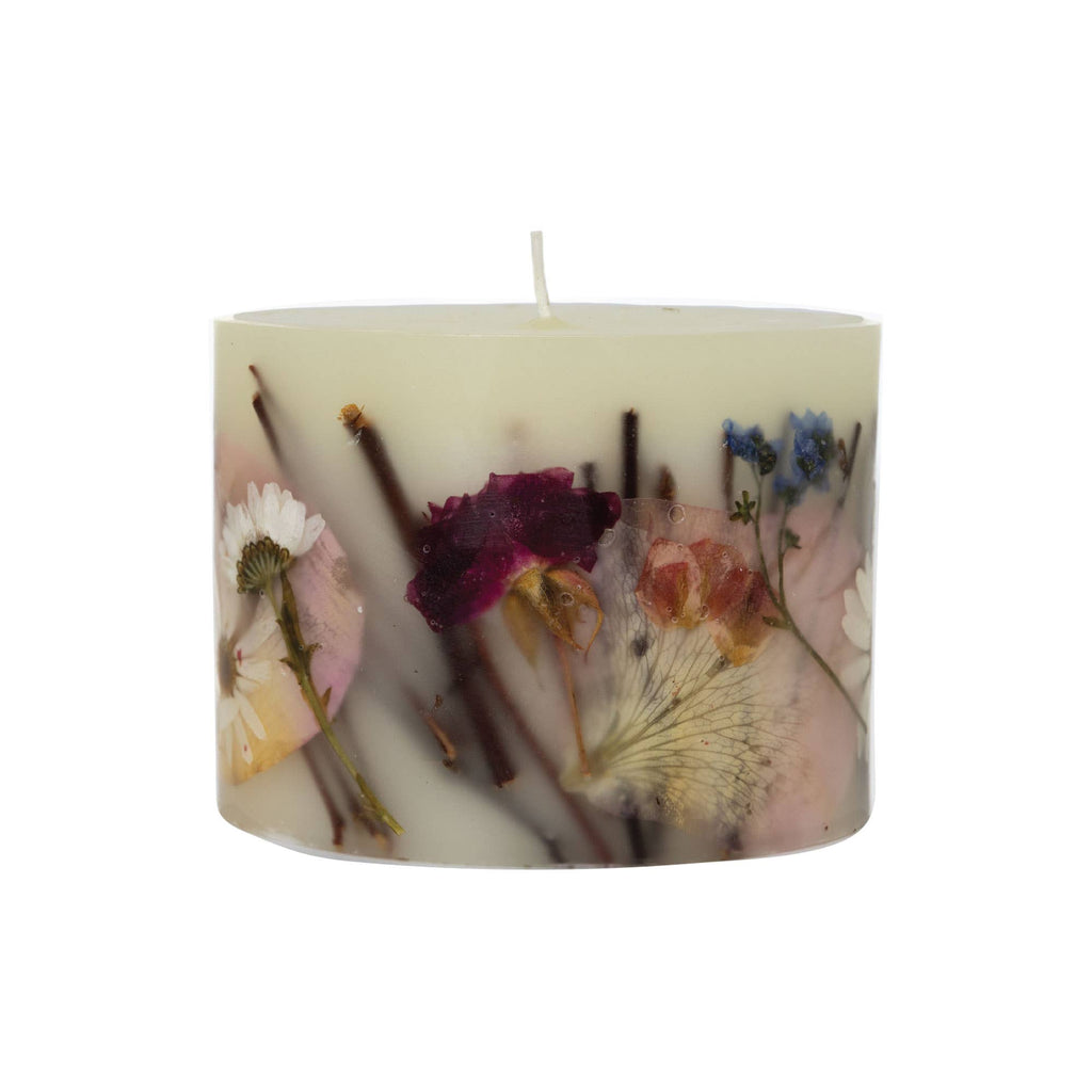 Rosy Rings - Apricot Rose Petite Botanical Candle