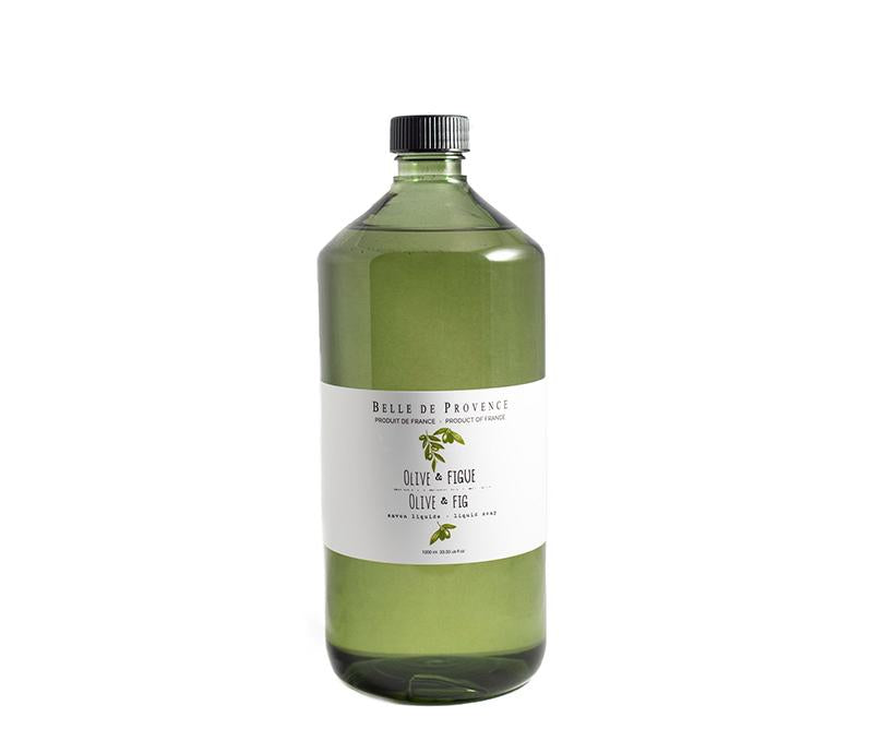 Olive Fig Liquid Soap Refill - Belle De Provence