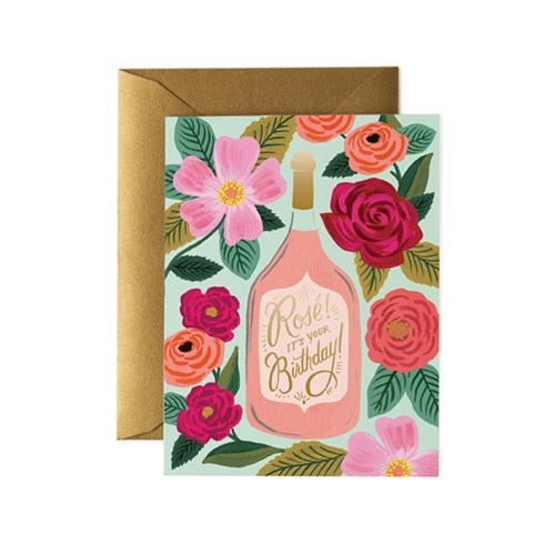 Rosé Its Your Birthday Card - Belle De Provence