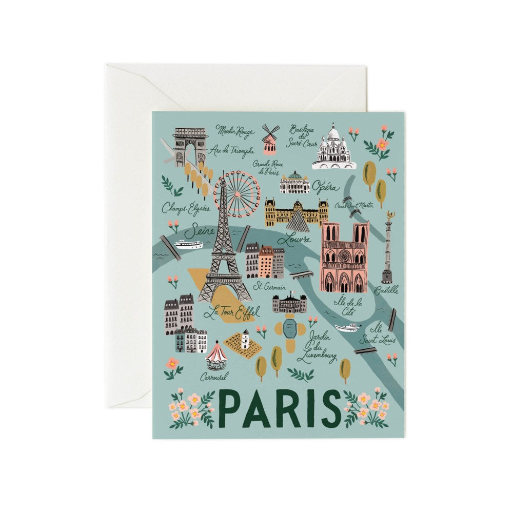 Paris Greeting Card