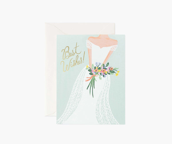 Beautiful Bride Greeting Card