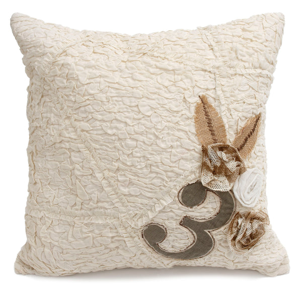 Number 3 Pillow - Belle De Provence
