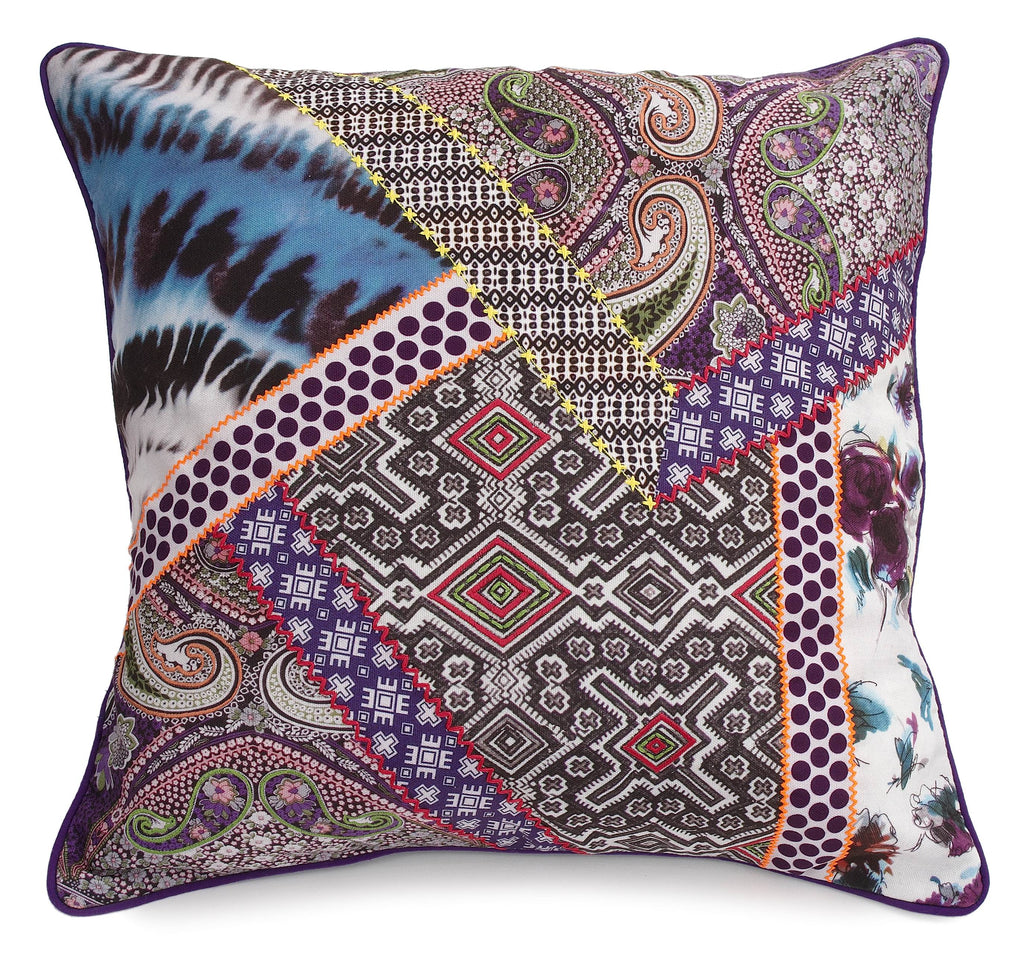 Paisley & Tie Dye Pillow - Belle De Provence