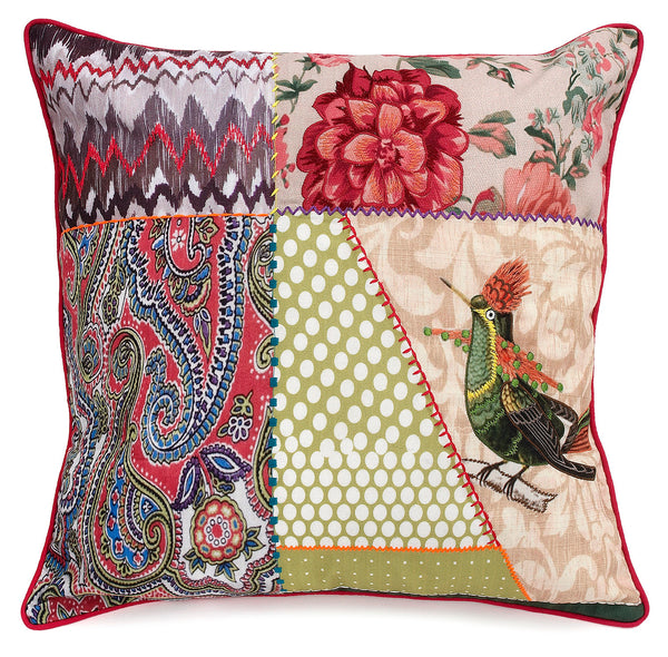 Paisley Bird Pillow - Belle De Provence