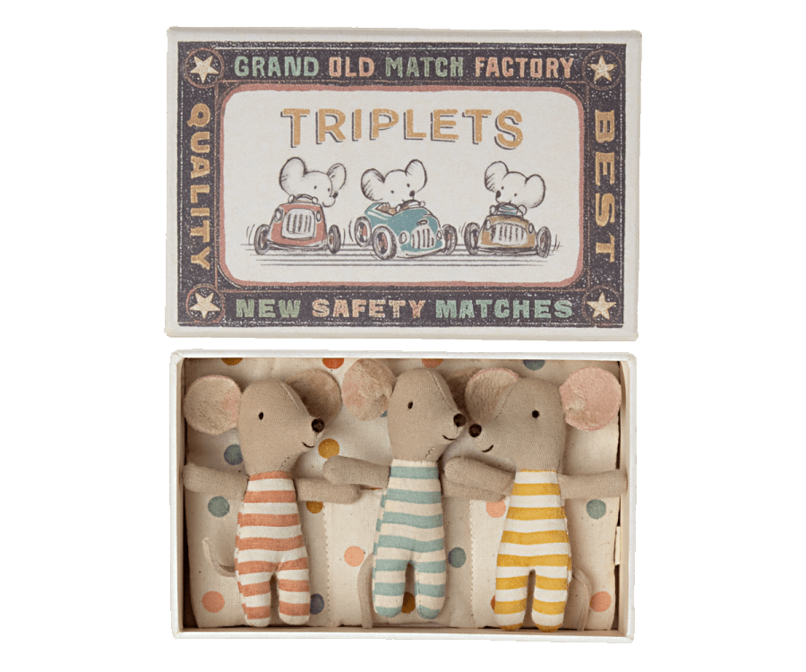 Maileg Baby Mice Triplets