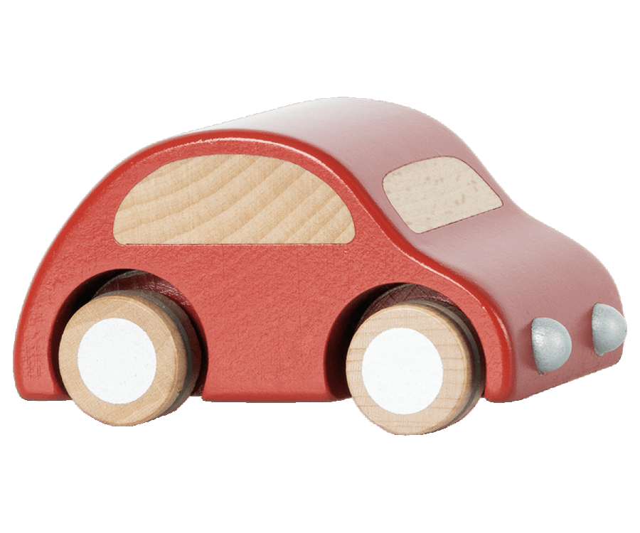 Wooden Car Red