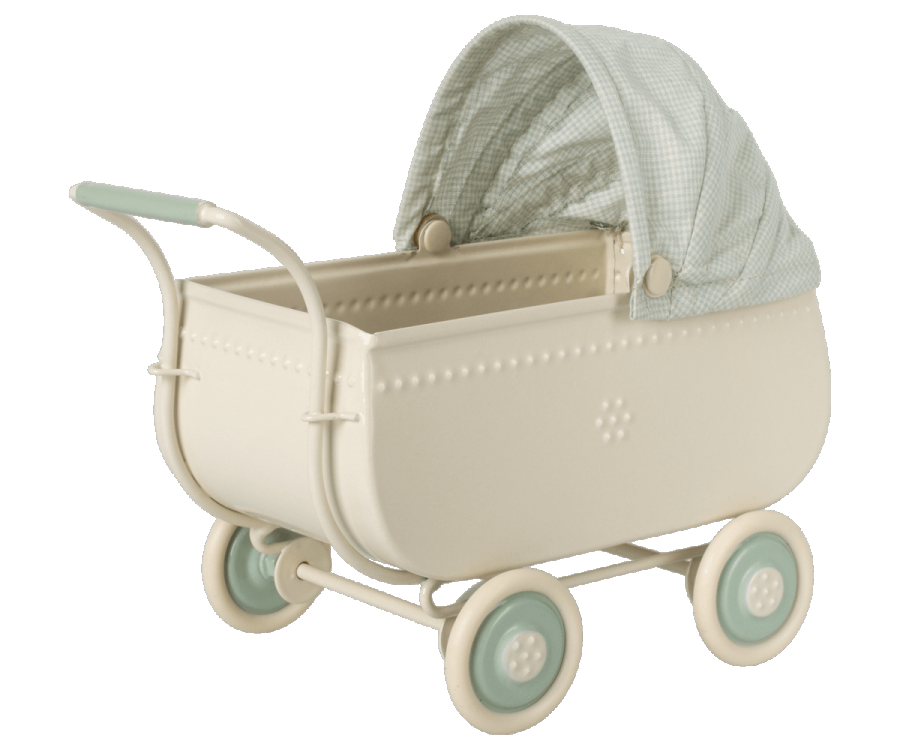 Maileg Blue Pram