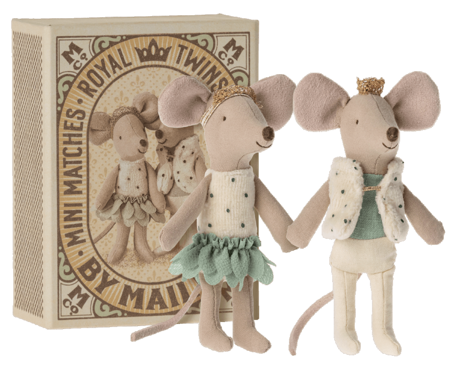 Maileg Royal Twins in Box