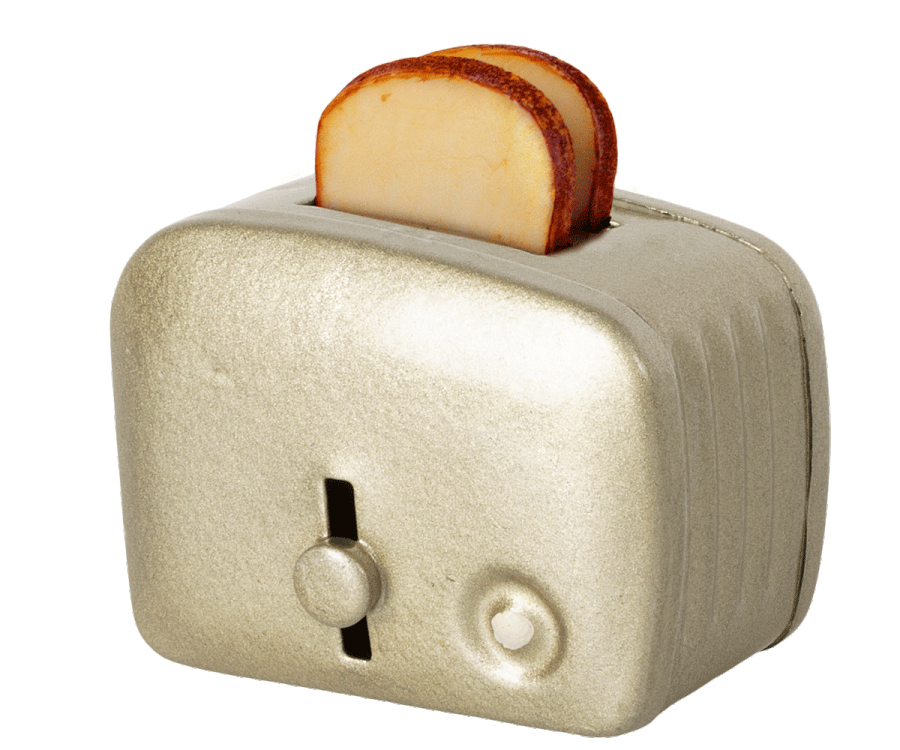 Miniature Toaster and Bread - Belle De Provence