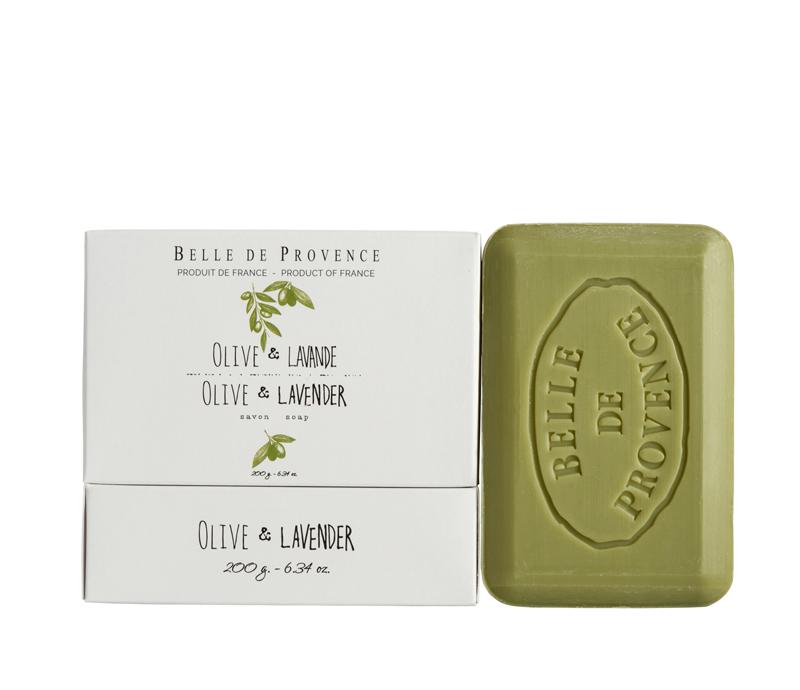 Olive Lavender 200g Bar Soap - Belle De Provence