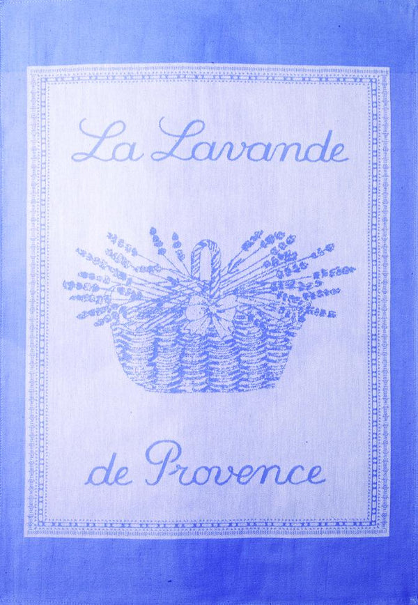 Coucke St Remy Lavande French Cotton Dish Towel