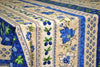 Le Cluny - Tablecloth Monaco Creme Blue - Belle De Provence