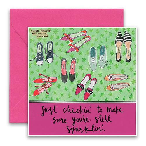 Still Sparklin Greeting Card - Belle De Provence