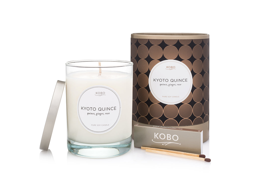 Kyoto Quince Scented Candle - Belle De Provence