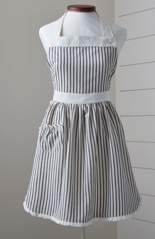 Taylor Linens Stripe Apron - Belle De Provence