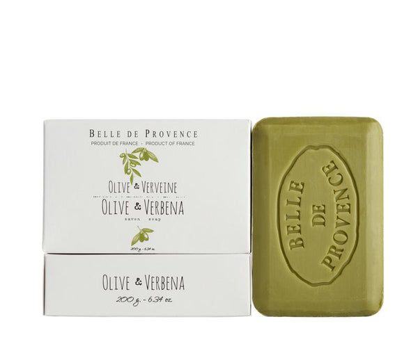 Olive Verbena 200g Bar Soap - Belle De Provence